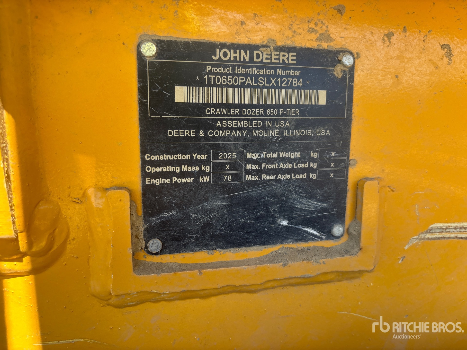 2025 John Deere 650 P-Tier