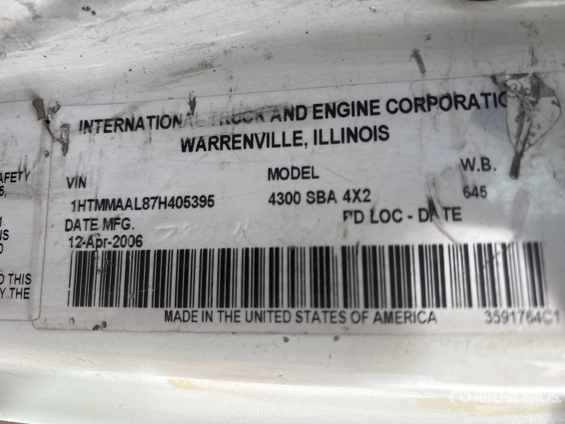 2007 International DuraStar 4300