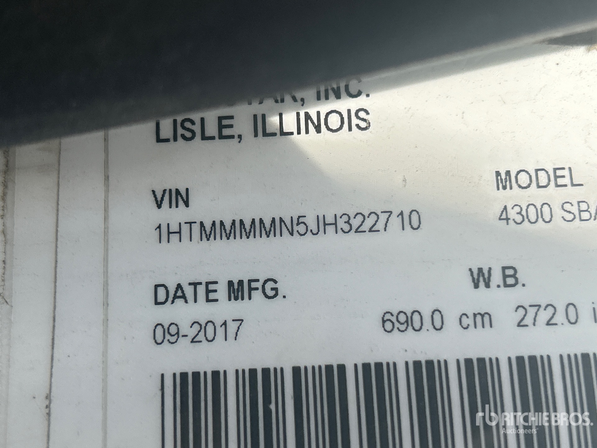 Photo of a 2018 International 4300