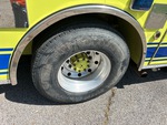 Underbody with Right Rear Drive Tires