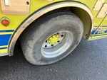 Underbody with Left Rear Drive Tires