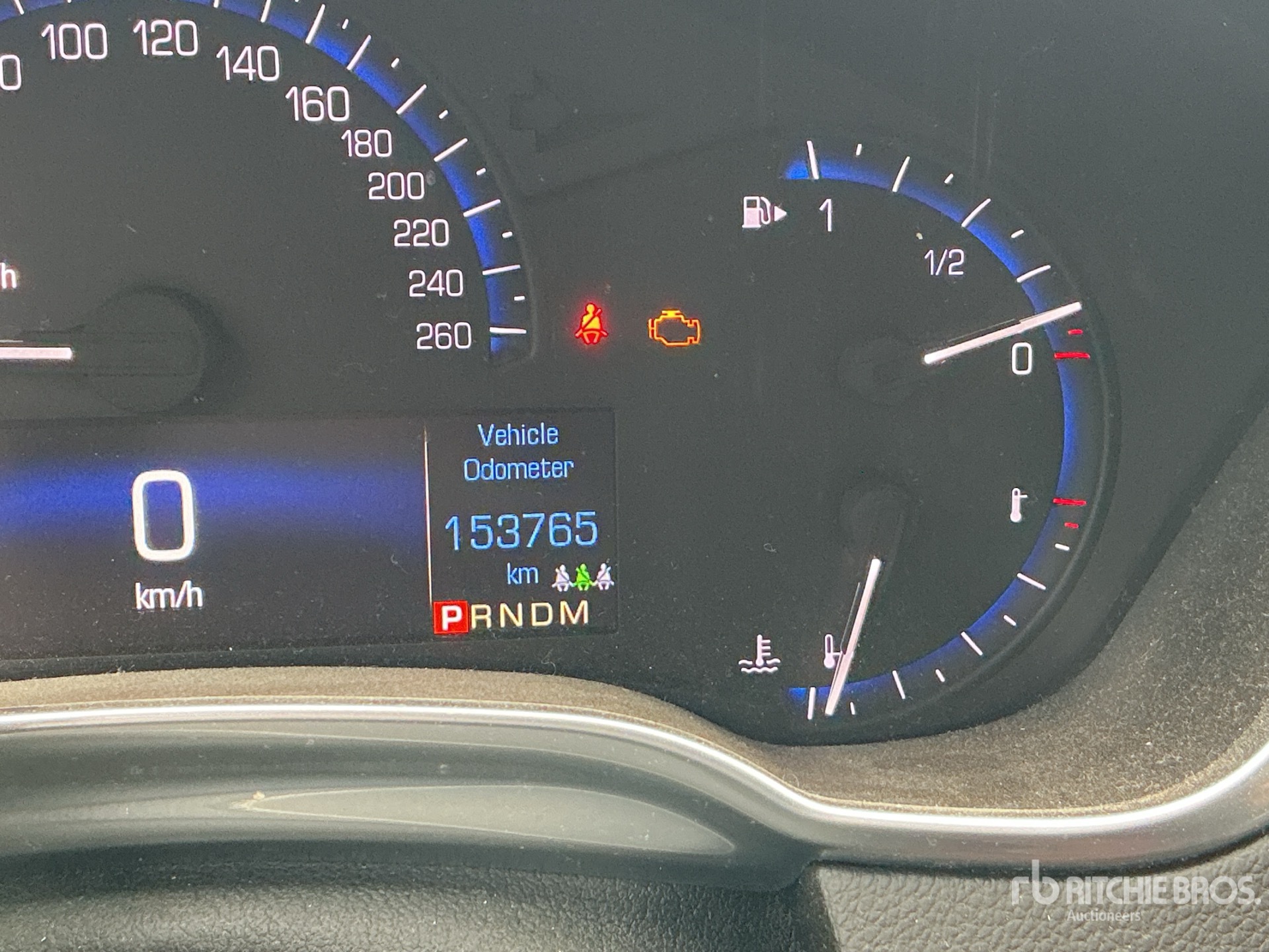 General Appearance with Hour Meter / Odometer