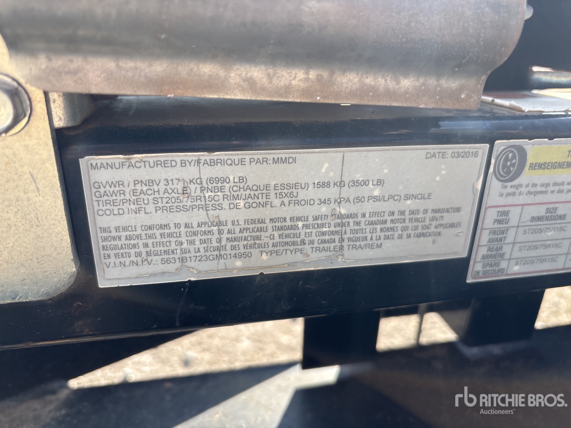 2016 Mmdi 510RCMPH