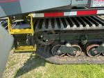 Undercarriage with Left Track Tensioner