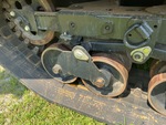 Undercarriage with Left Track Rollers