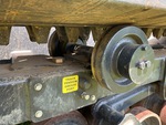 Undercarriage with Left Carrier Rollers