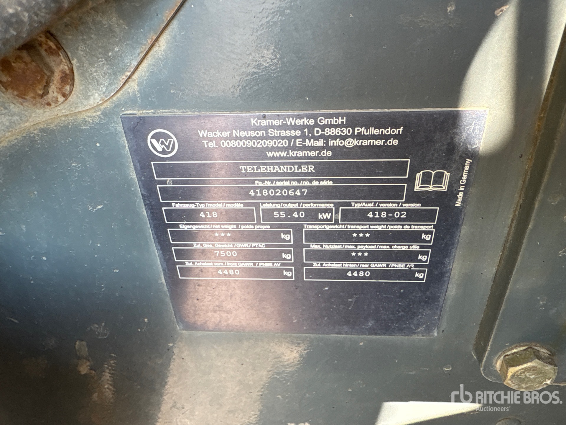 Wacker Neuson TH627