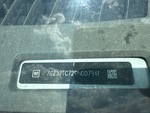 General Appearance with Frame Stamp Serial Number/VIN Photo