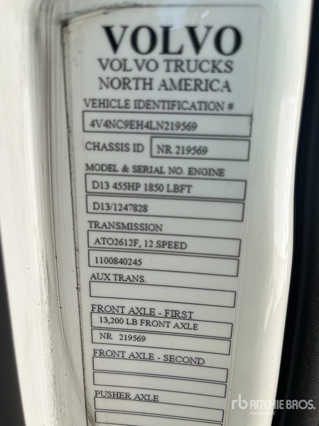 2020 Volvo VNL860