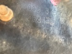 General Appearance with Frame Stamp Serial Number/VIN Photo
