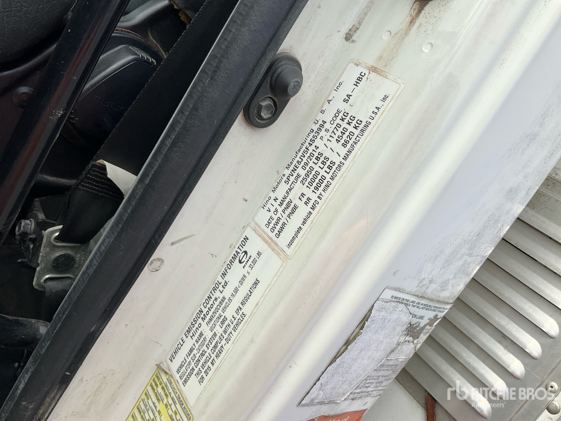 2015 Hino 268