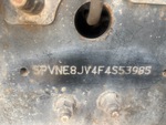 General Appearance with Frame Stamp Serial Number/VIN Photo