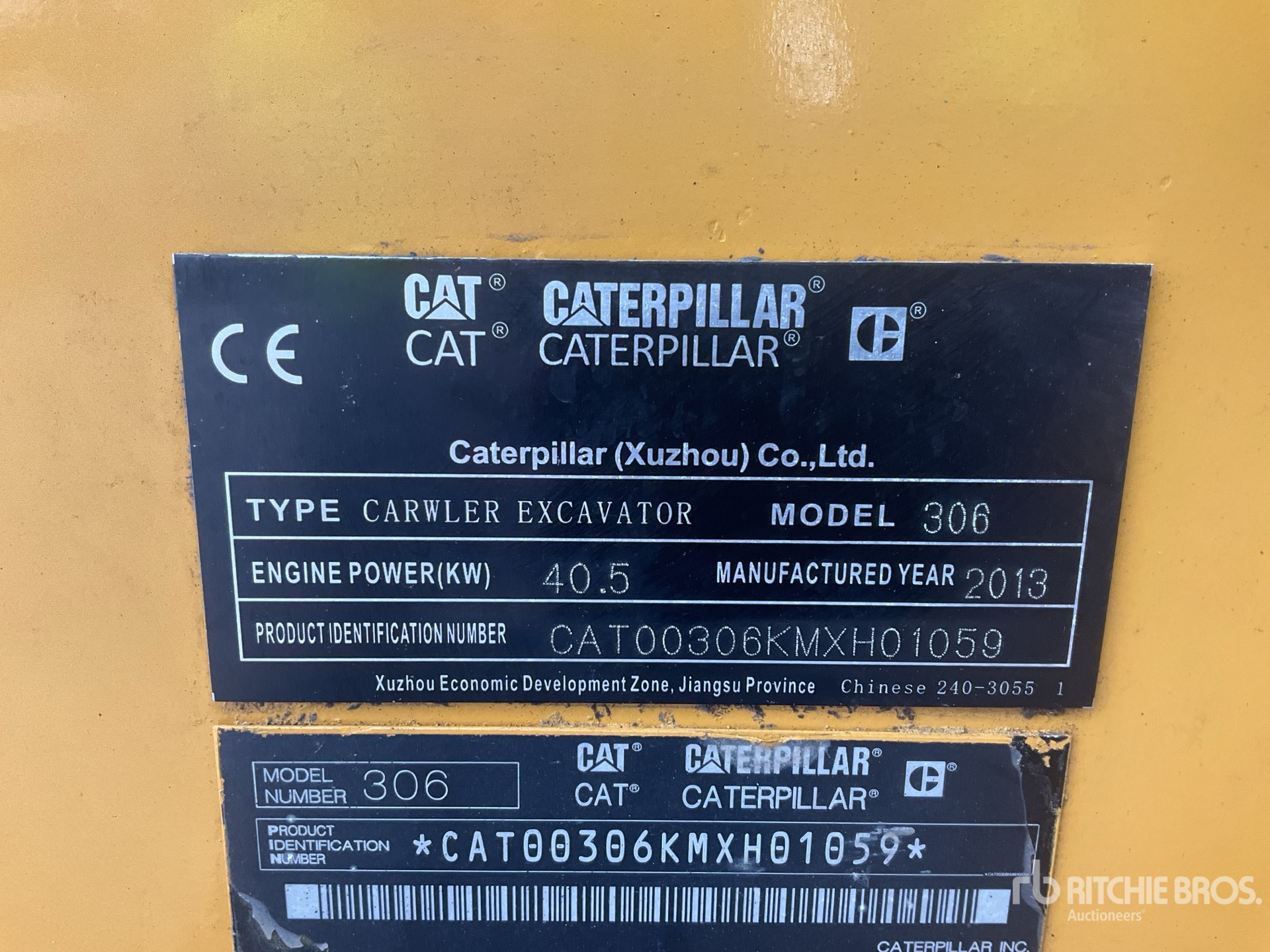 2013 Caterpillar 306