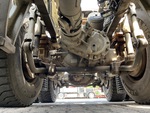 Underbody with Center Drive Axle