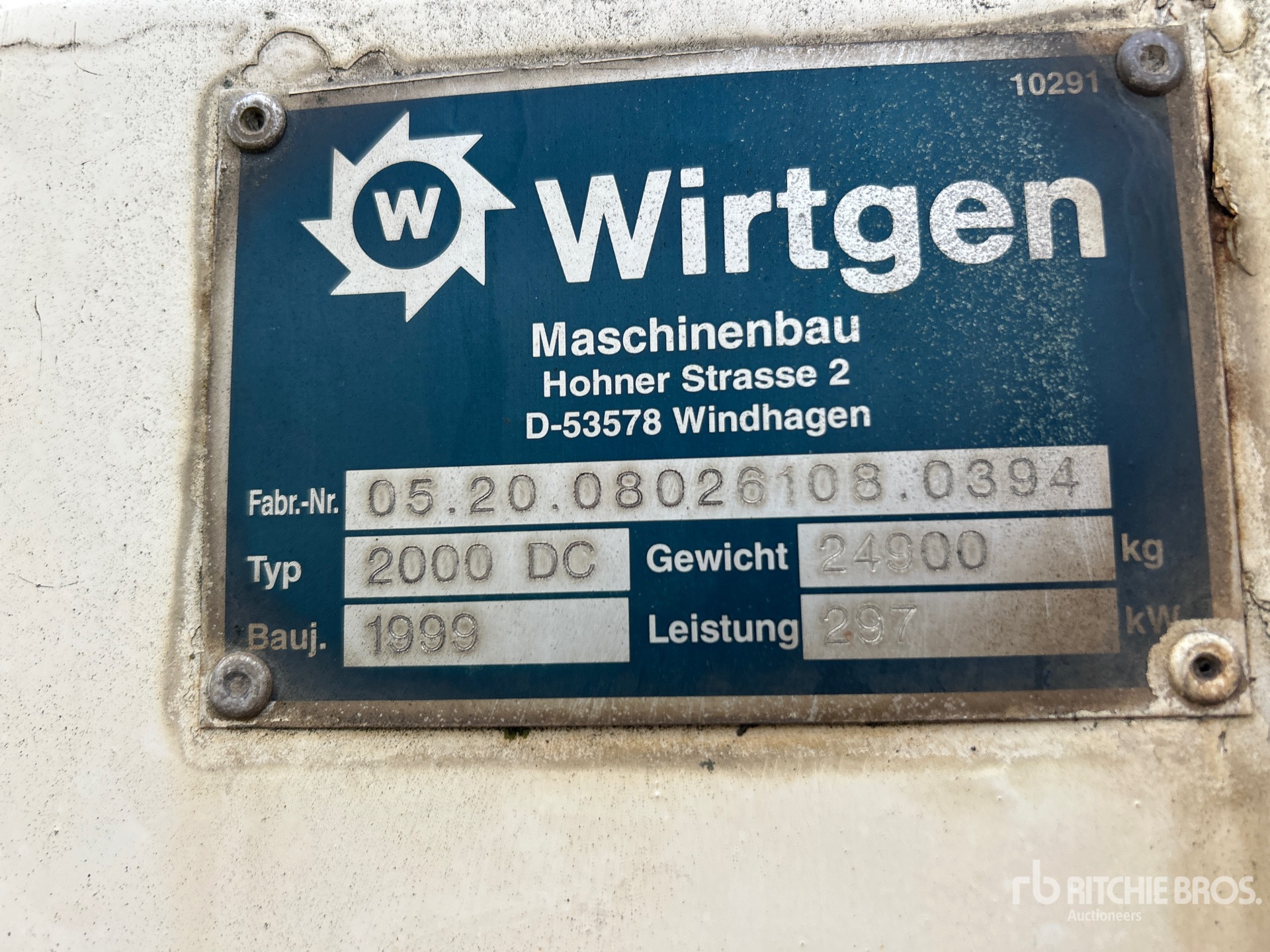 1999 Wirtgen  W1900