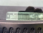 General Appearance with Frame Stamp Serial Number/VIN Photo