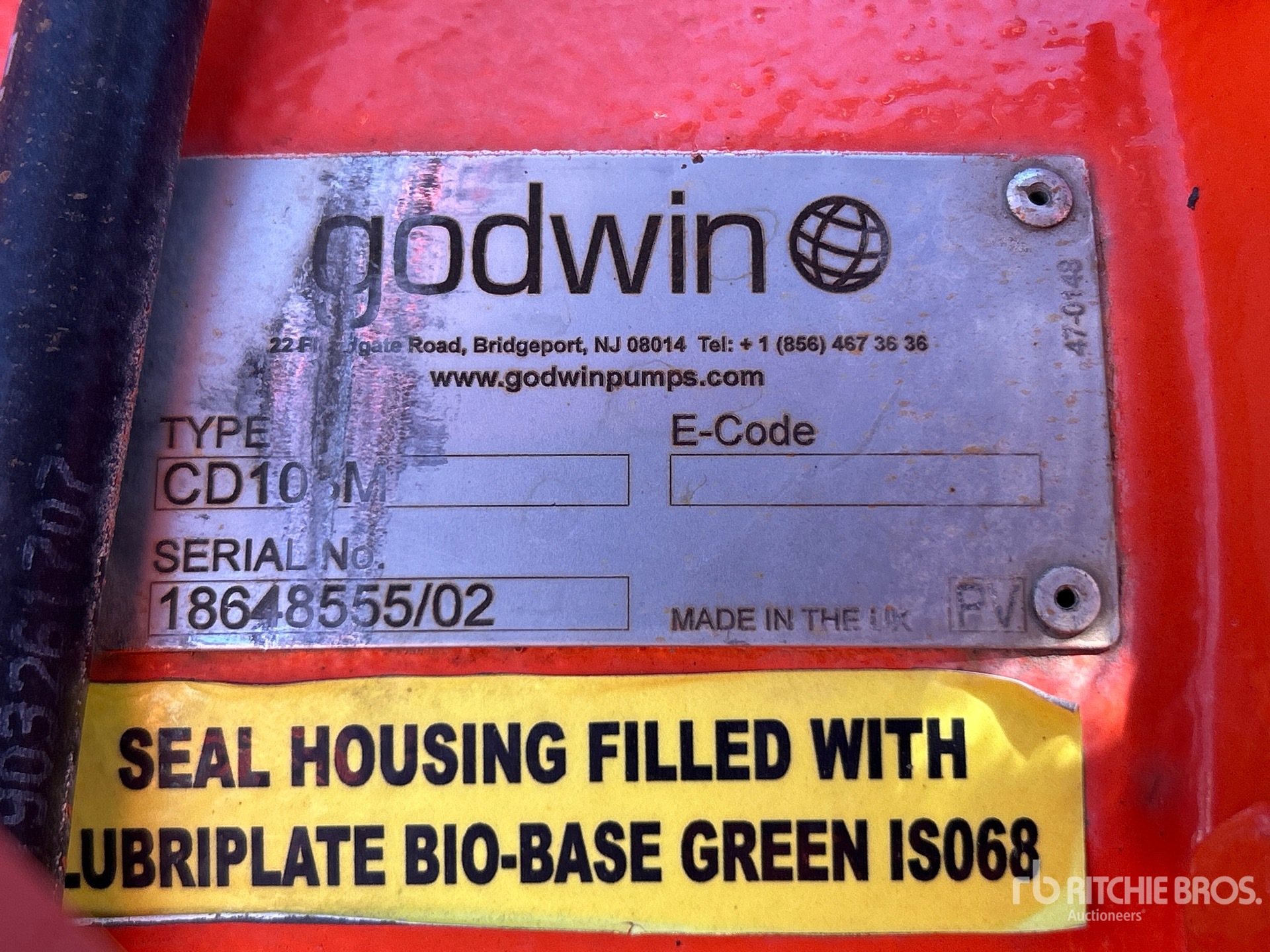 General Appearance with Unit Serial Number
