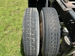 Underbody with Left Rear Drive Tires