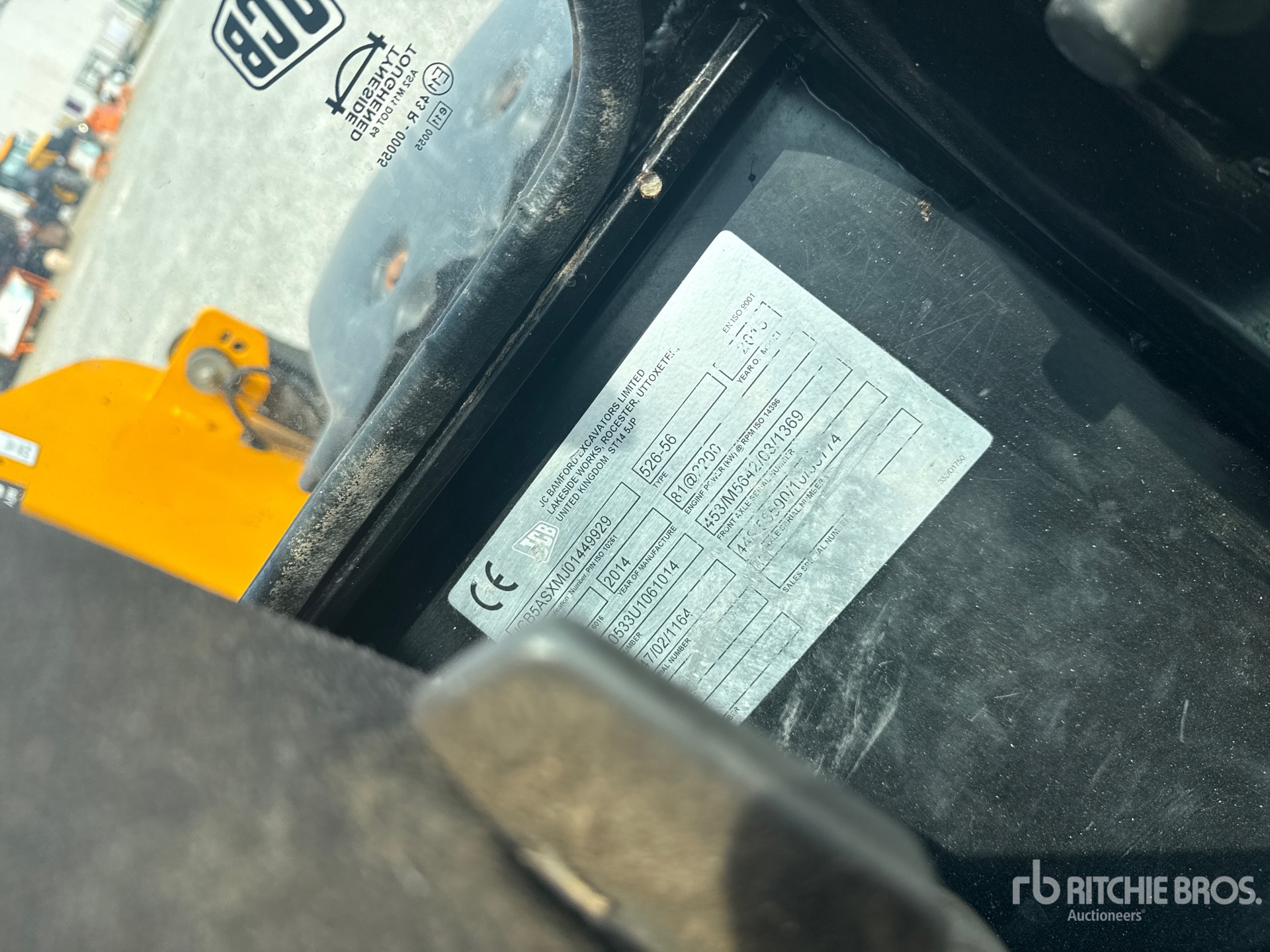 2014 JCB 526-56 AGRI