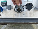 Trailer Chassis with Power Receptacle Functional