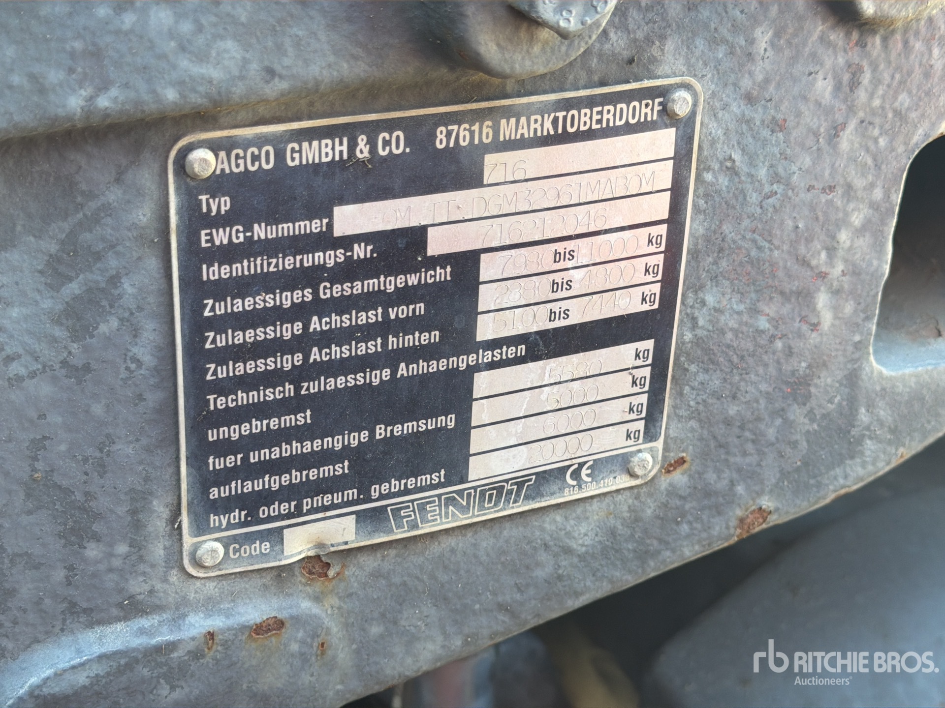 2001 Fendt 716 VARIO