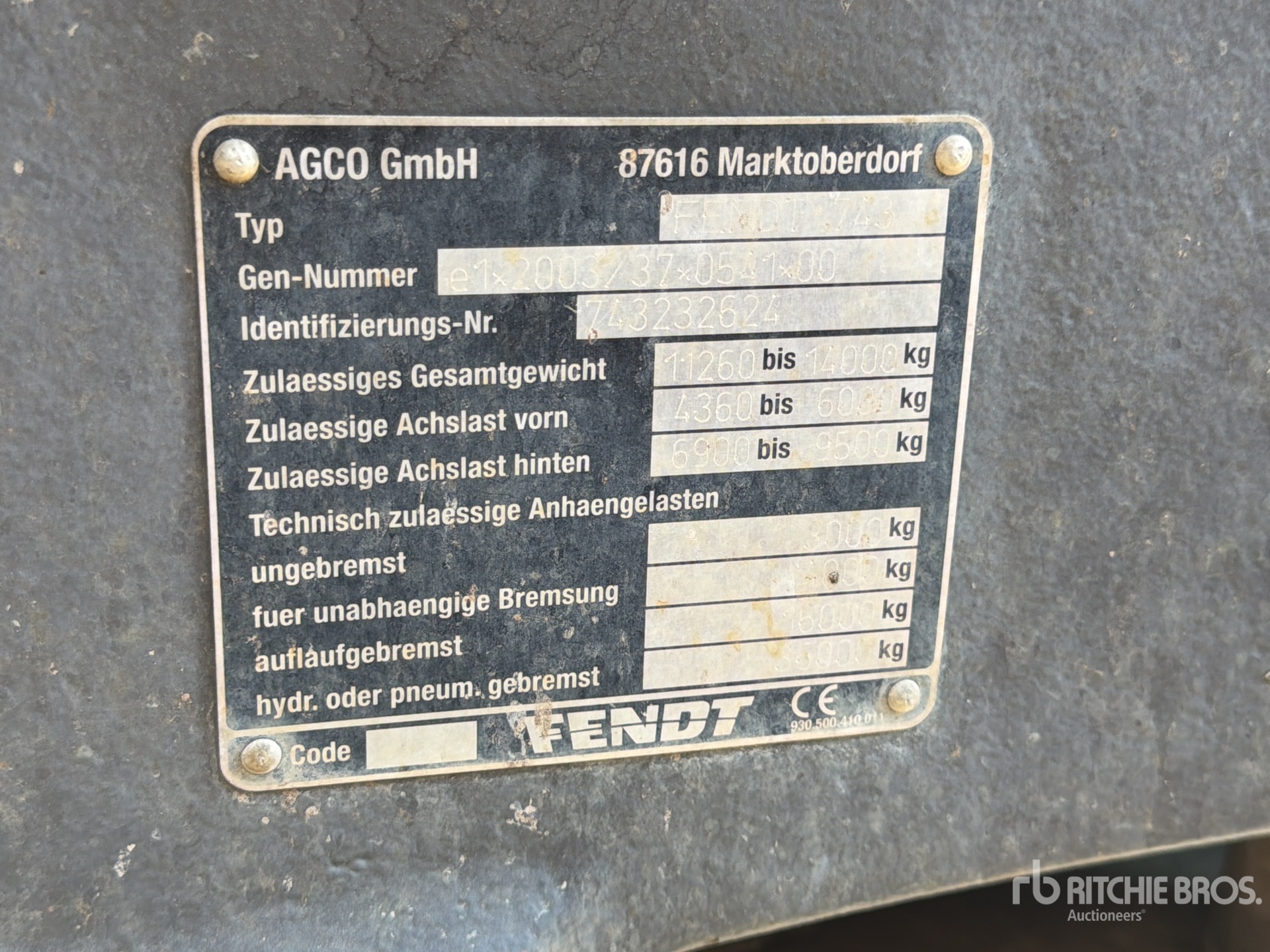 2016 Fendt 724 VARIO