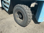Chassis Lift with Left Rear Tire