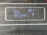 Aspect général with Compteur horaire / compteur kilométrique