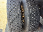 Underbody with Right Rear Drive Tires