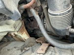 Motor with Exhaust System