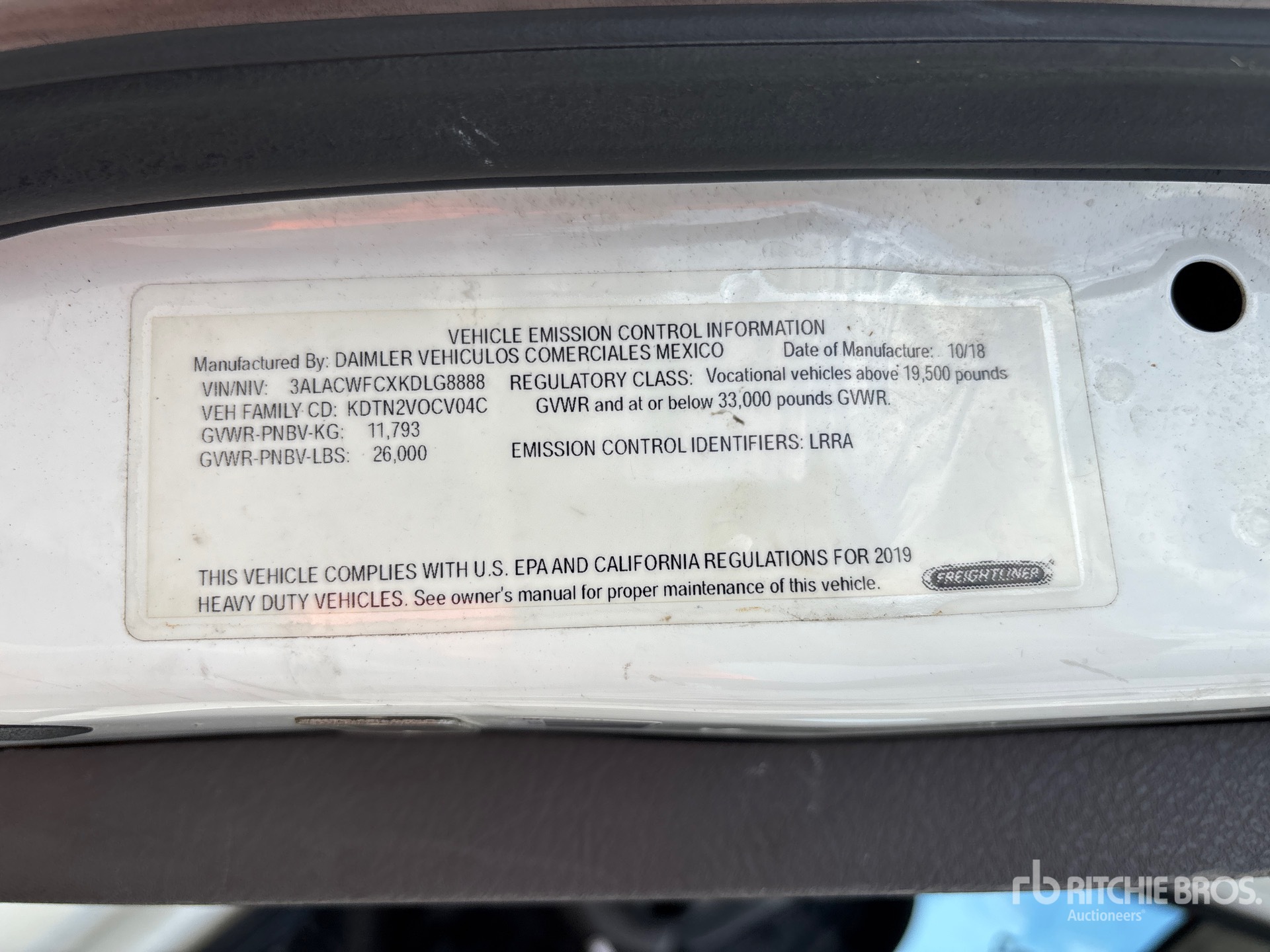 2019 Freightliner M2 106