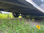 Trailer Chassis with Frame Rails/ Main Beams Condition