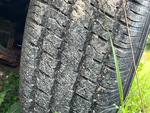 Trailer Chassis with Tire Condition