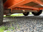 Trailer Chassis with Axle Condition