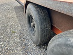 Trailer Chassis with Tire Condition