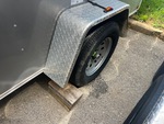 Trailer Chassis with Tire Condition