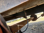 Trailer Chassis with Axle Condition