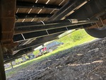 Trailer Chassis with Axle Condition