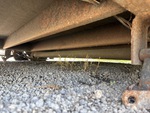 Trailer Chassis with Axle Condition