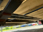 Trailer Chassis with Axle Condition