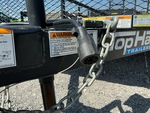 Trailer Chassis with Power Receptacle Functional