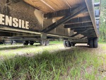 Trailer Chassis with Frame Rails/ Main Beams Condition