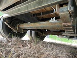 Trailer Chassis with Axle Condition