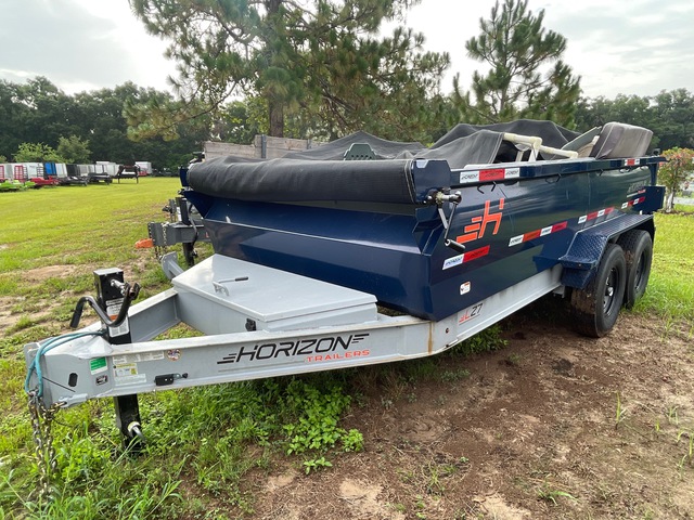 2025 Horizon LZ7BP-30"X14'7K 14 ft T/A Dump Utility Trailer