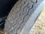 Trailer Chassis with Tire Condition