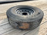 Trailer Chassis with Tire Condition