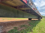 Trailer Chassis with Frame Rails/ Main Beams Condition