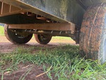 Trailer Chassis with Axle Condition
