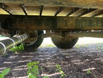 Trailer Chassis with Springs/Hangers Condition