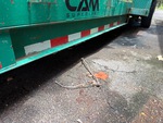 Trailer Chassis with Frame Rails/ Main Beams Condition